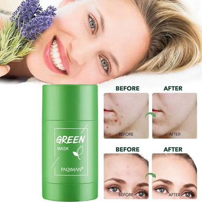 DermaGreen™ Žalios Arbatos Veido Kaukė