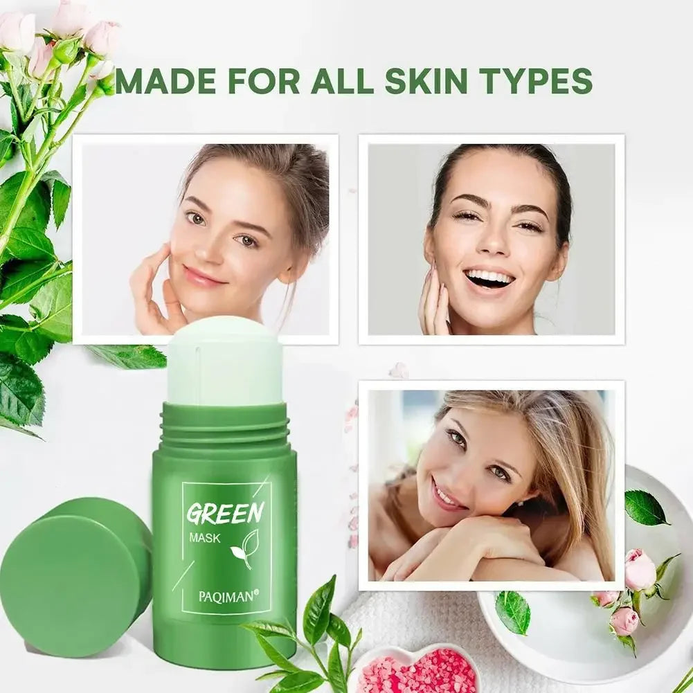 DermaGreen™ Žalios Arbatos Veido Kaukė